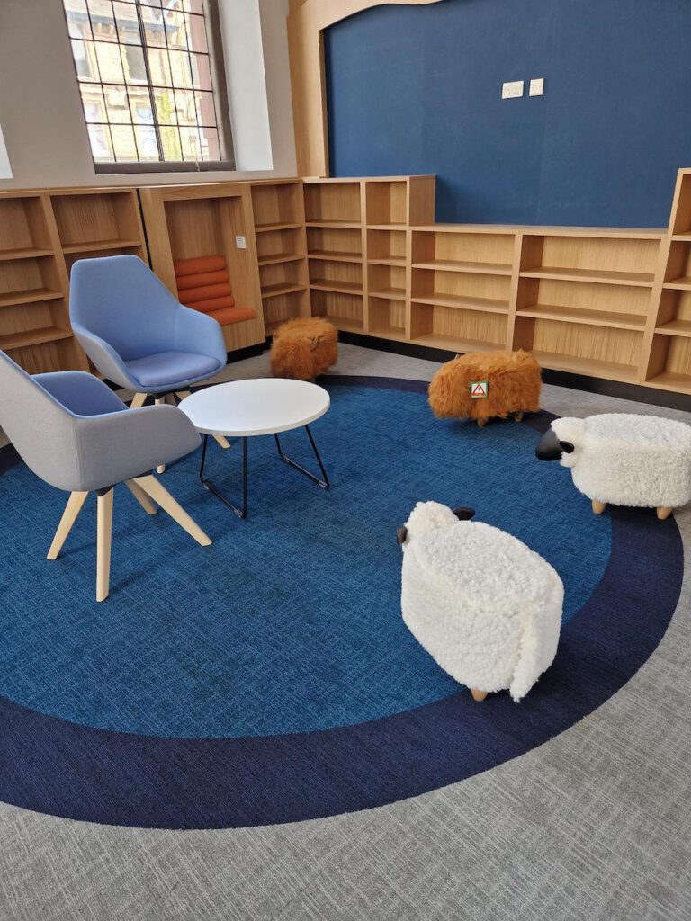 Recent project at Kendal Library furnished by Centric