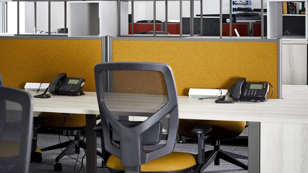 Office partitions and screen