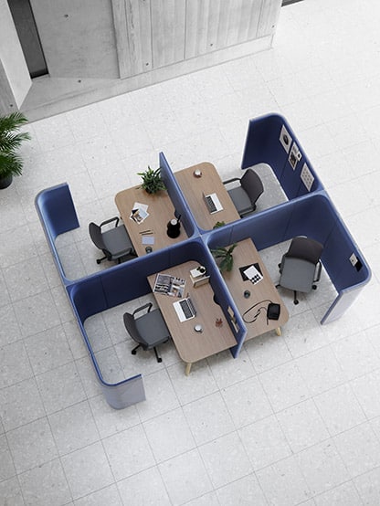 Office cubical pods
